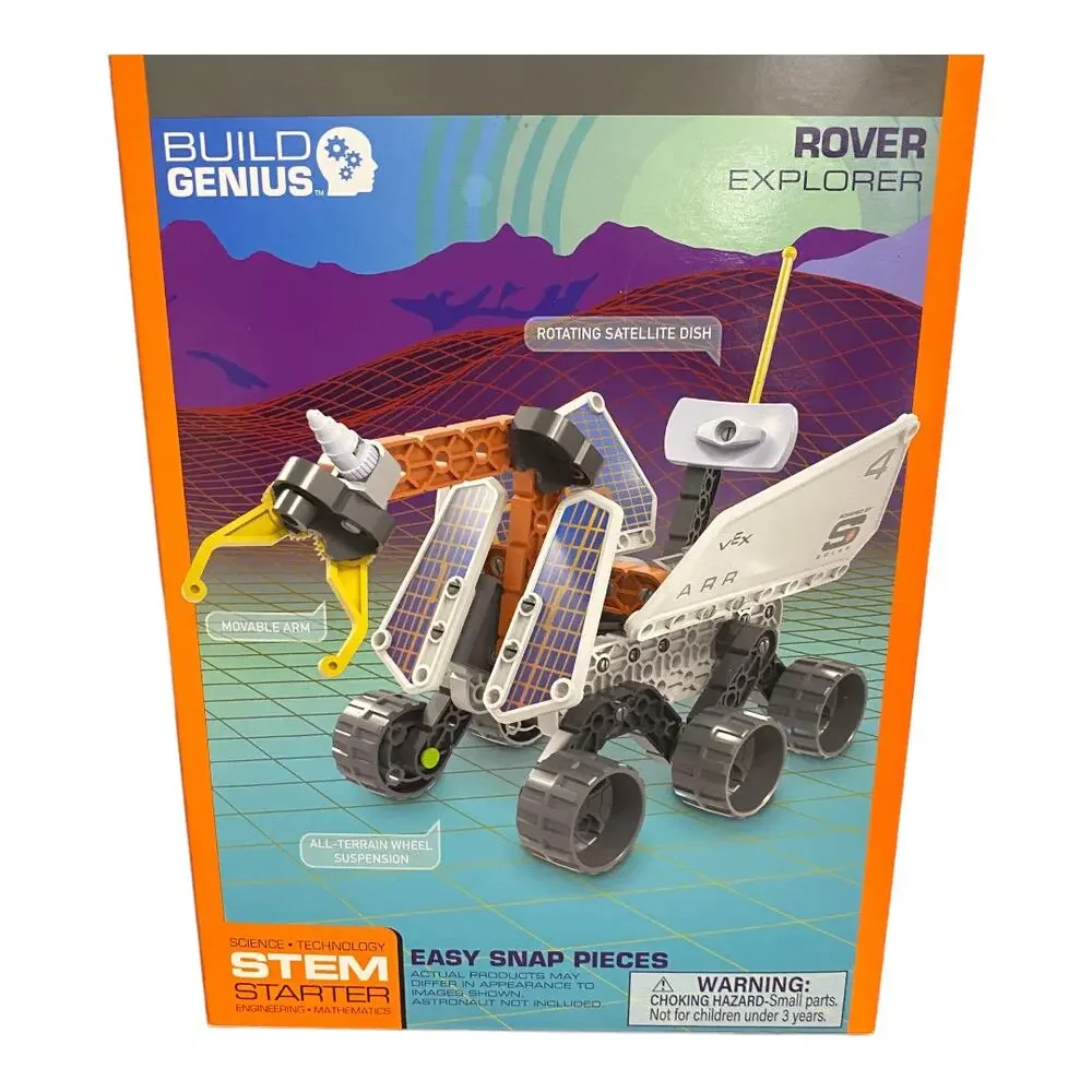 Hexbug Vex Robotics Rover Explorer STEM Starter Construction Kit 70+ Pieces New